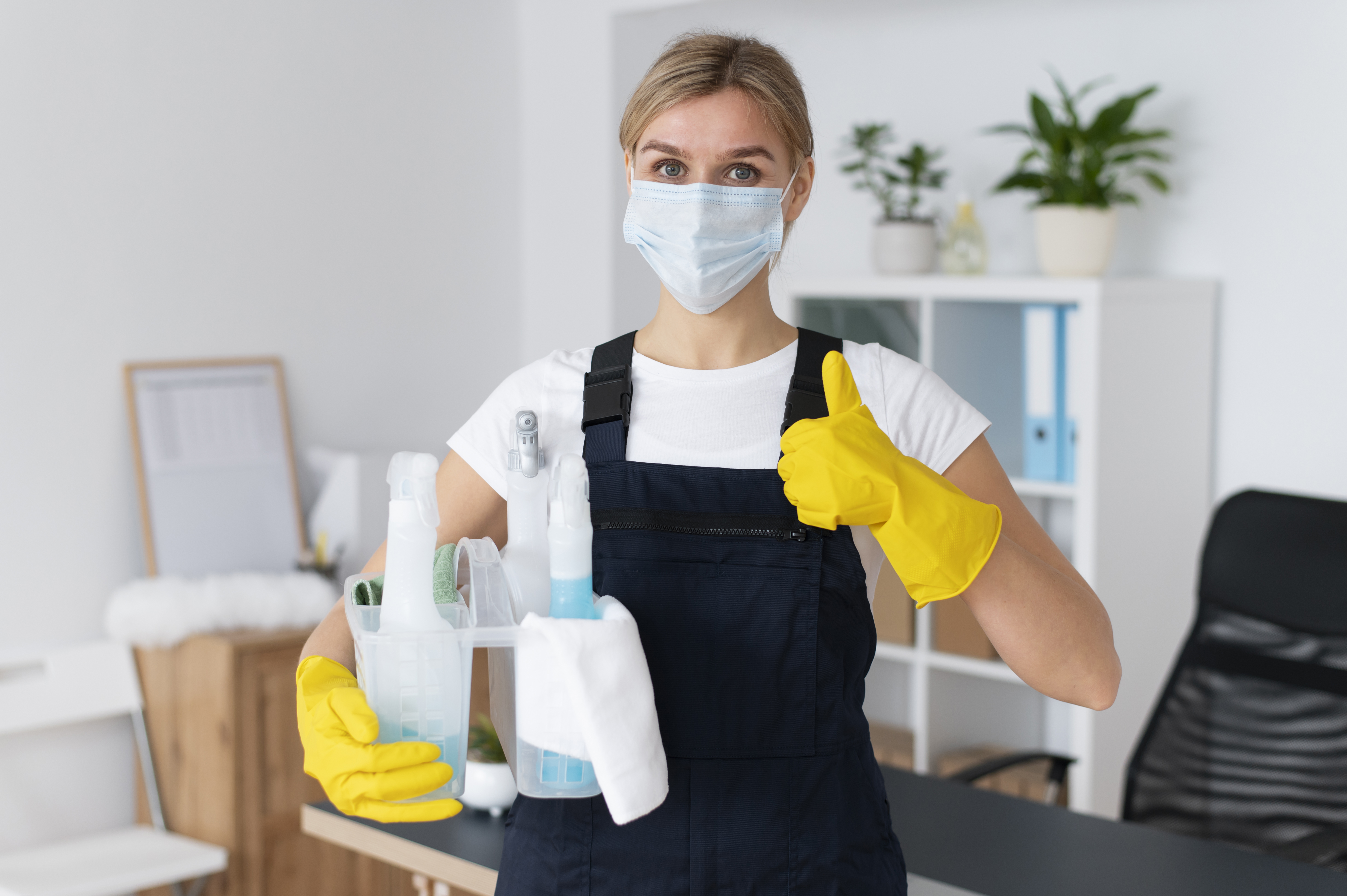 Professional carpet cleaning team providing quality service