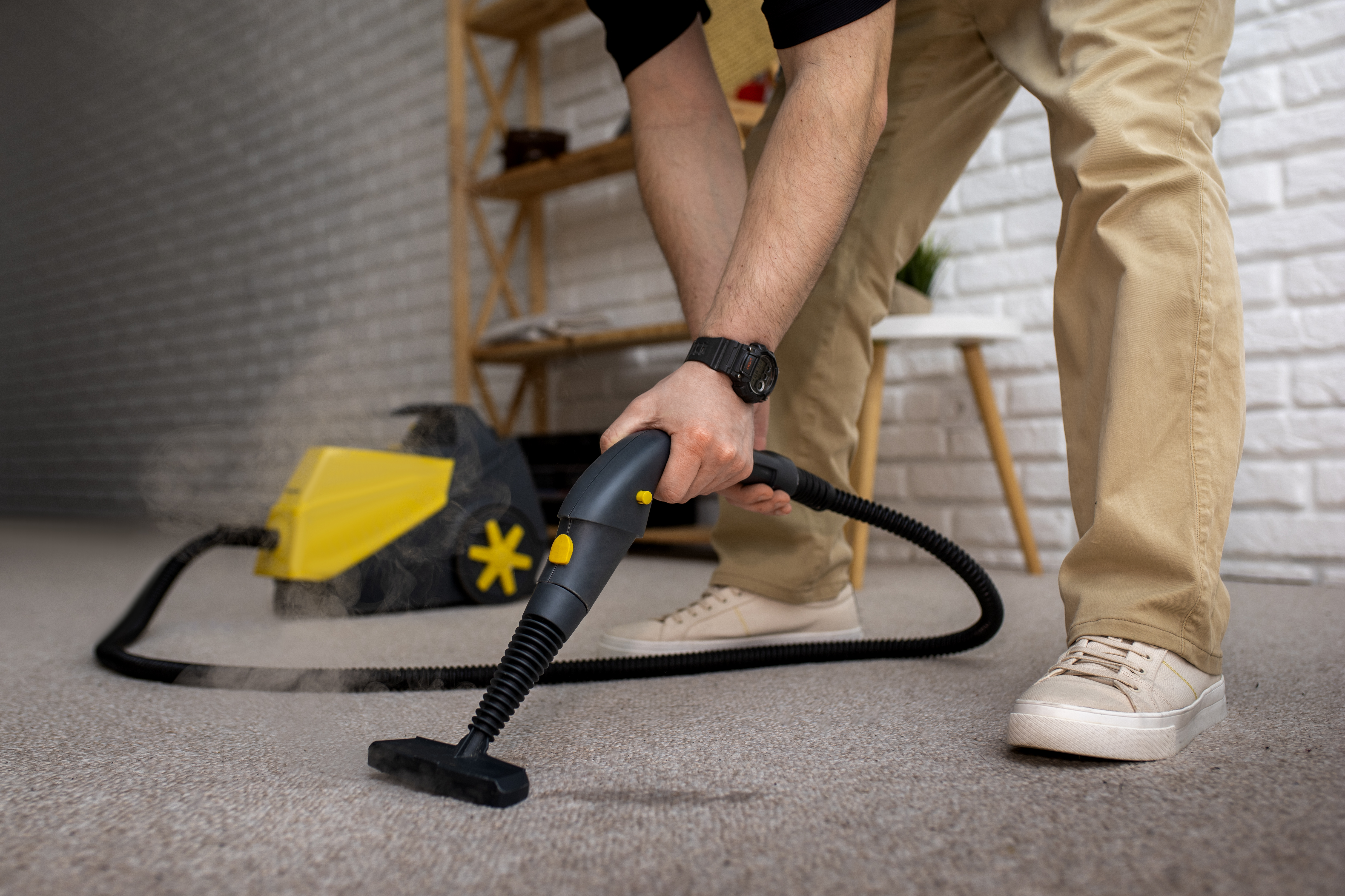 Expert carpet cleaning equipment and process